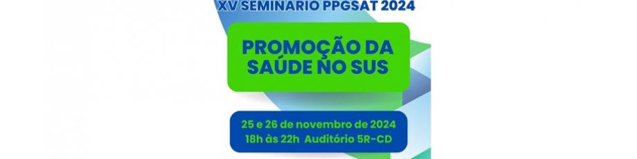 XV Seminário PPGSAT