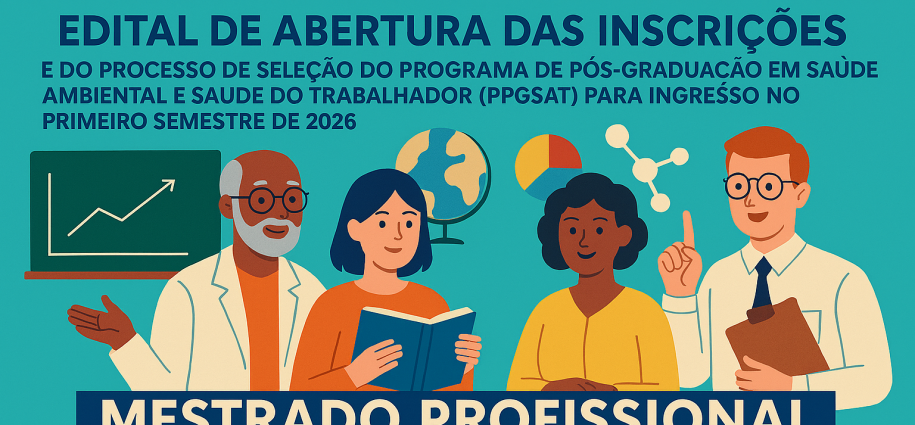 Processo Seletivo PPGSAT Turma 2026-1