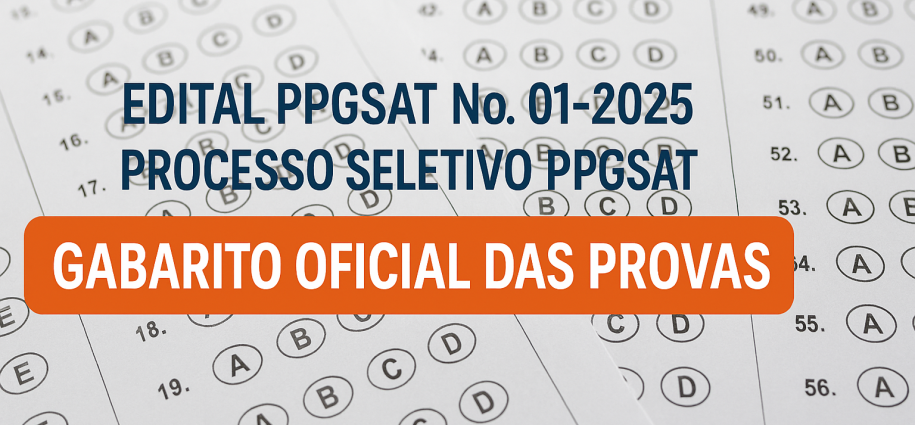 Gabarito Oficial da Prova Objetiva